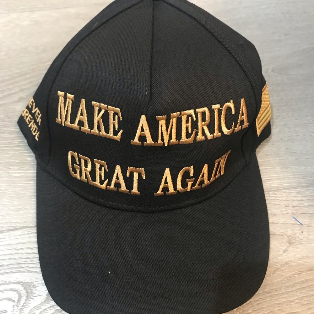 Trump Black Cap Gold Embroidery Golden Era MAGA Hat Make America Great Again - Picture 15 of 16